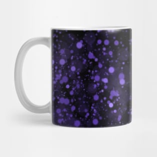 Purple Speckle Space Nebula Design Mug